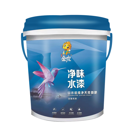 湖南山水绘纯净天然氧吧内墙水漆18L